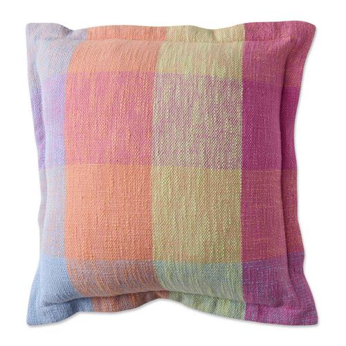 Kip&Co Ponza Tartan Woven Cushion